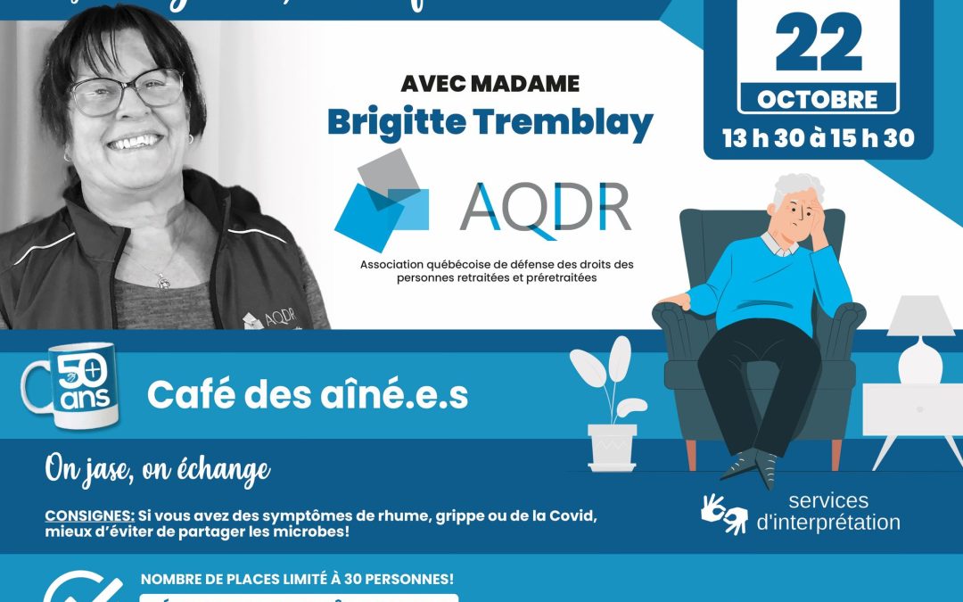 Café des ainé.e.s – 22 octobre