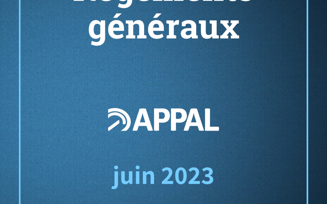 Règlements généraux