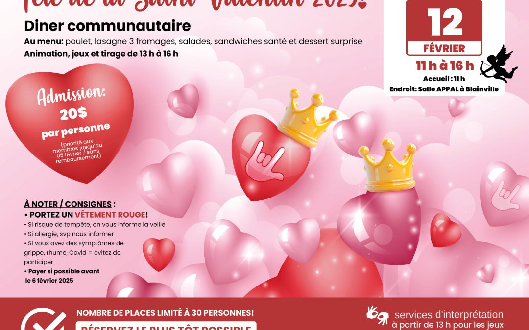 Activité de Saint-Valentin