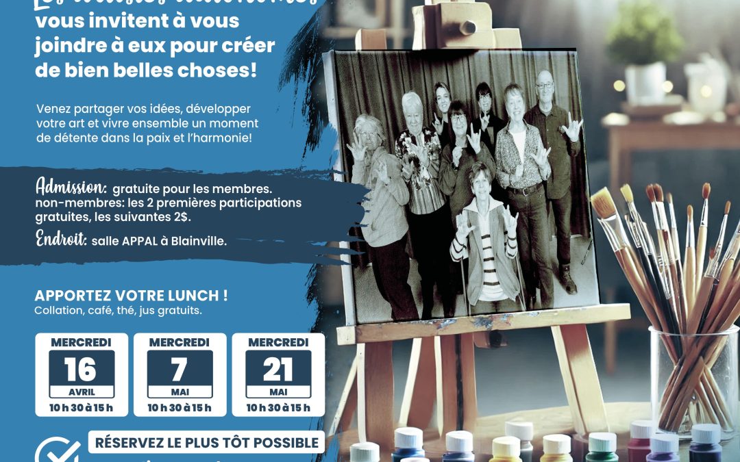 Les arts – 16 avril