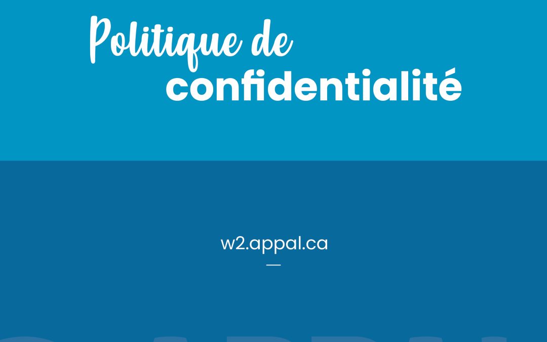 Politique de confidentialité